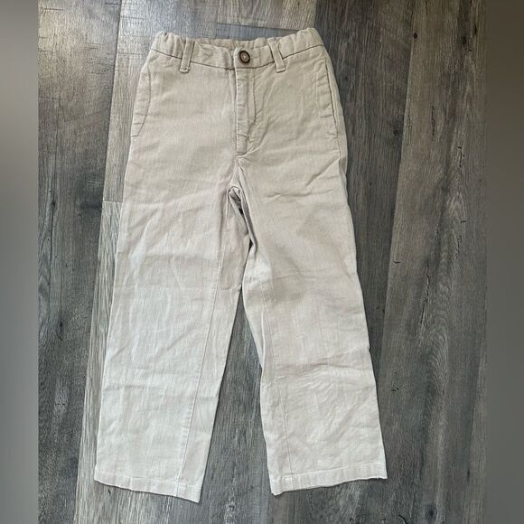 BOYS GAP KHAKI PANTS SIZE 7 - Picture 2 of 4